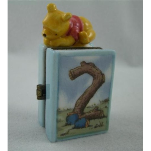 Pooh Second Birthday Hinged Photo Frame